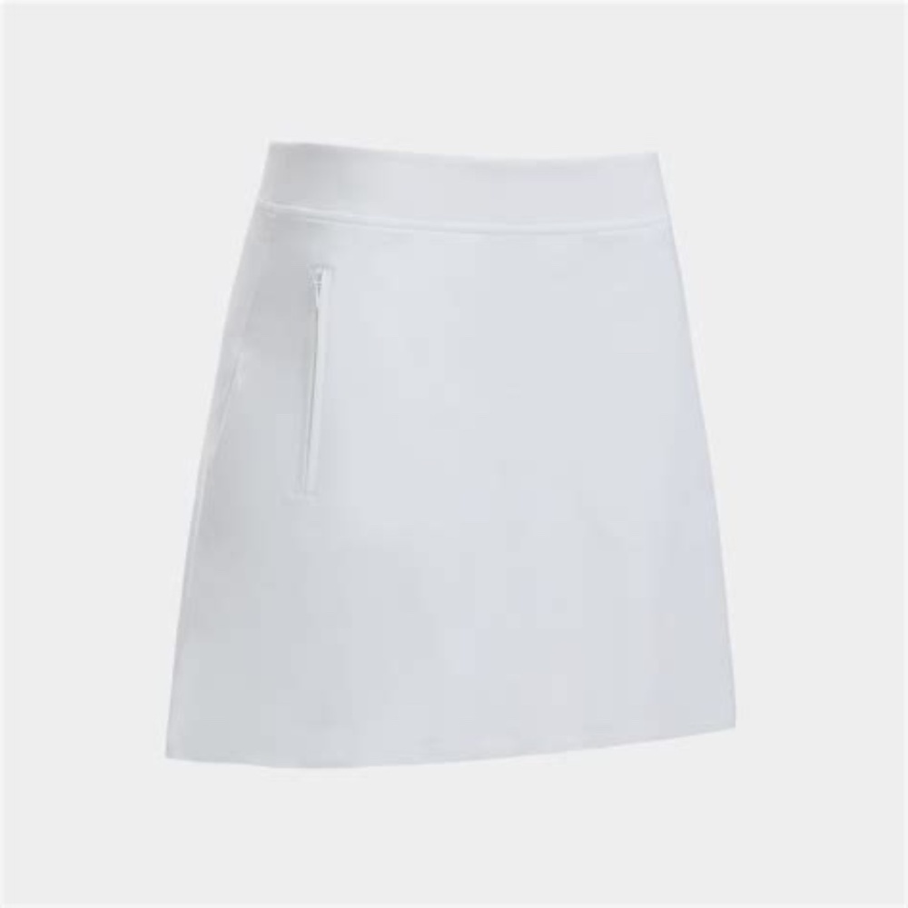 G/Fore Silky Tech A-Line Skort Snow White Size Small - Picture 3 of 10